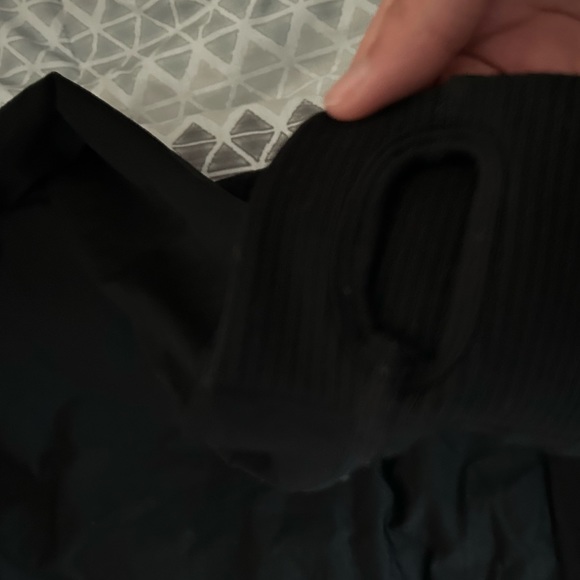 This is a PINK tight fitted active long sleeve shirt. - Picture 5 of 5